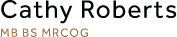 Dr Cathy Roberts